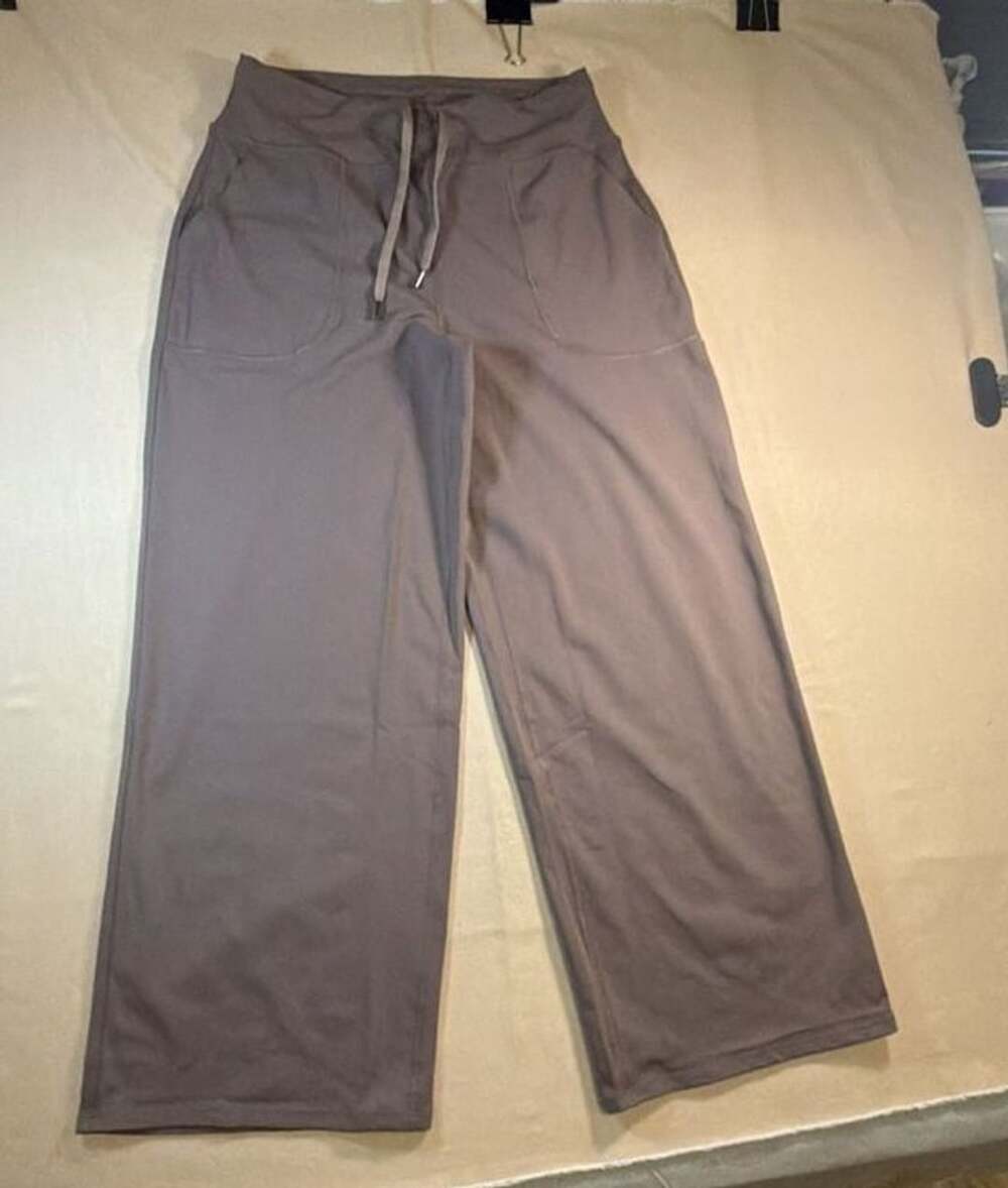G4Free EverGoing Wide Leg Lounge Pants with Pockets Size L